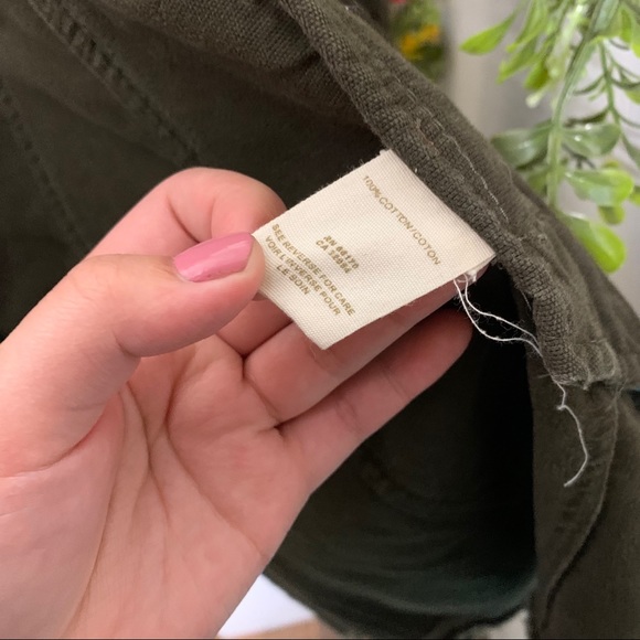 Free People Green Military Utility Jacket - Picture 5 of 10